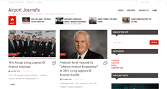 Desktop Screenshot of airportjournals.com