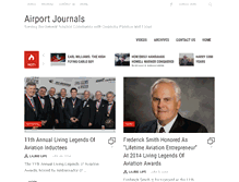Tablet Screenshot of airportjournals.com